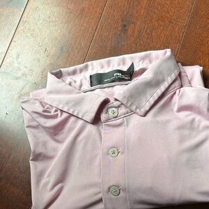 RLX Ralph Lauren Men's Pink Short Sleeve Shirt
